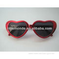 Dance party heart shape sunglass, custom party sunglasses
